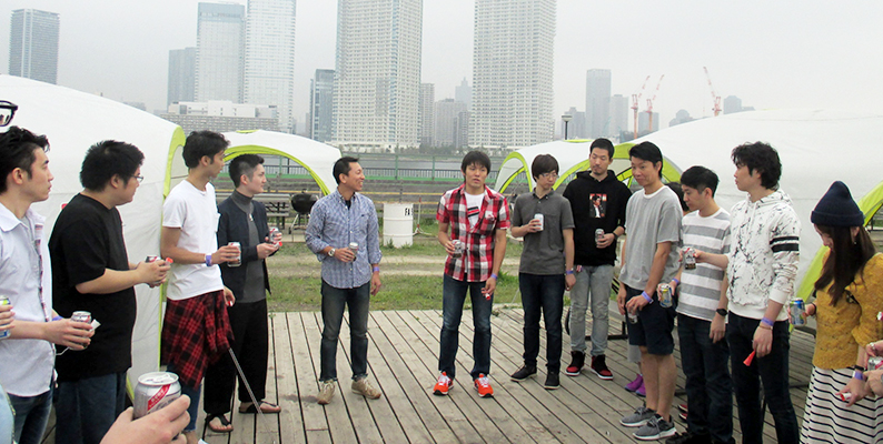社内レクリエーション BBQ