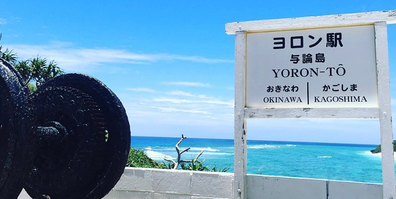 社員旅行 与論島